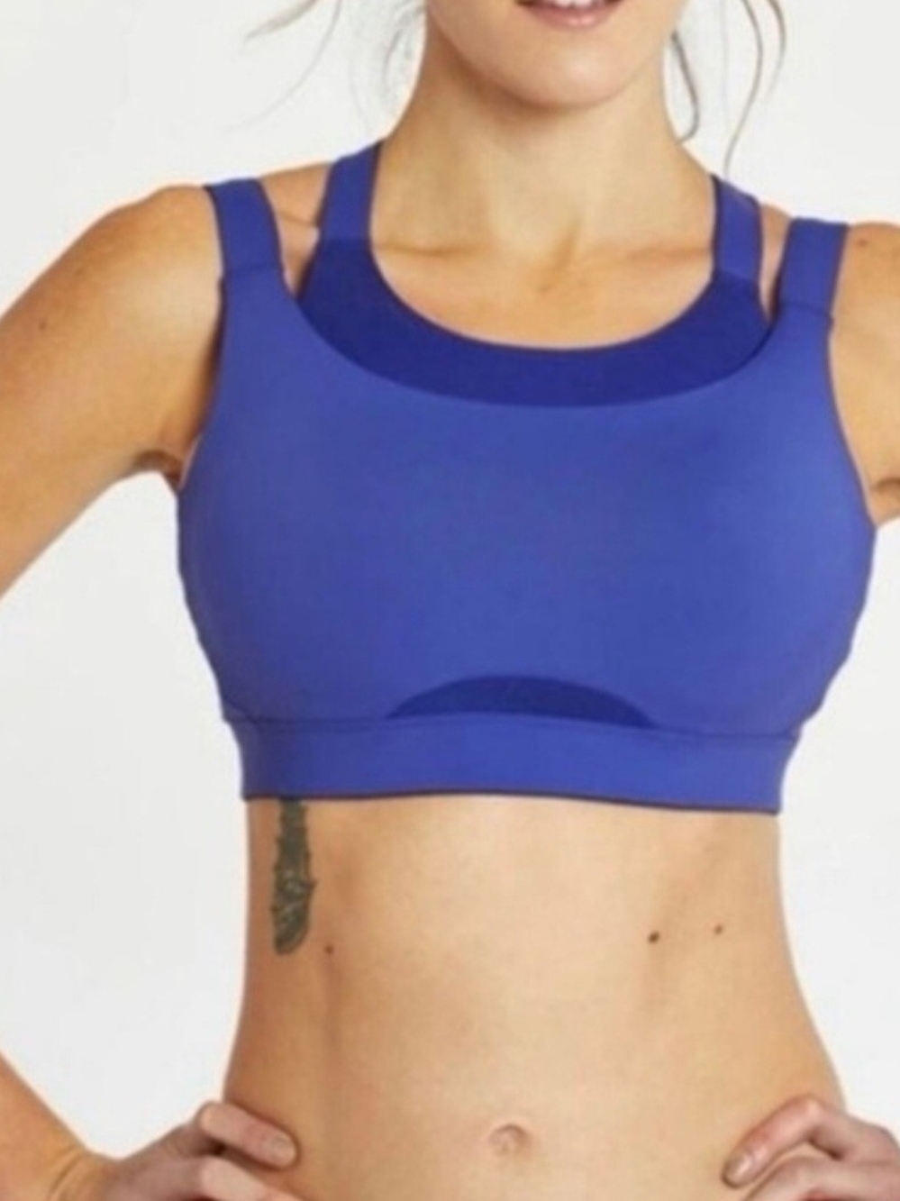 New Oiselle Sisters Bra In Lapis Size 34C
